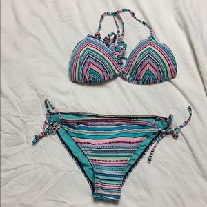 Aztec print bikini